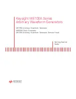 Keysight M8008A Getting Started Manual preview
