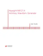 Keysight M8121A User Manual preview