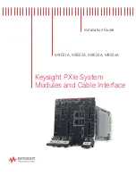 Keysight M9021A Installation Manual preview