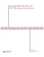 Keysight M9411A Getting Started Manual предпросмотр