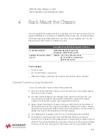 Preview for 27 page of Keysight M9514A Site Preparation And Installation Manual