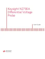 Keysight N2790A User Manual предпросмотр