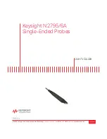 Preview for 1 page of Keysight N2795A User Manual