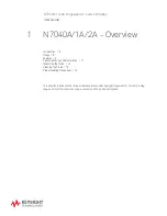 Preview for 5 page of Keysight N7040A User Manual