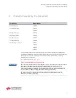 Предварительный просмотр 7 страницы Keysight N8973B Security Features And Document Of Volatility
