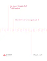 Предварительный просмотр 1 страницы Keysight N9048B PXE Installation Note