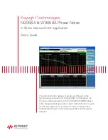 Keysight N9068A Demo Manual предпросмотр