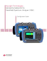 Keysight N9342CN Configuration Manual предпросмотр