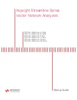 Предварительный просмотр 1 страницы Keysight P9370A Startup Manual