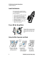 Preview for 2 page of Keysight U1191A Quick Start Manual