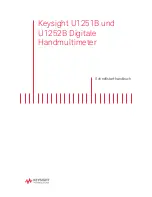 Предварительный просмотр 37 страницы Keysight U1251B Quick Start Manuals