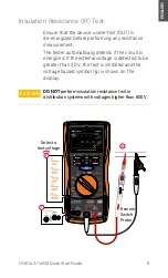 Предварительный просмотр 9 страницы Keysight U1453A Quick Start Manual