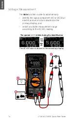 Предварительный просмотр 14 страницы Keysight U1453A Quick Start Manual