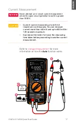 Предварительный просмотр 17 страницы Keysight U1453A Quick Start Manual