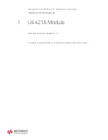 Preview for 9 page of Keysight U4421A Hardware And Probing Manual