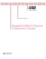 Keysight VXI Bus 75000 C Series Service Manual preview