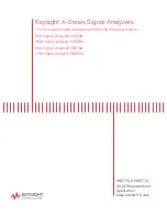 Keysight x-series Manual предпросмотр