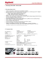 Preview for 3 page of KeySonic ACK-340 BT Operation Manual