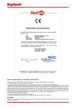 Preview for 1 page of KeySonic ACK-540 ALU+RF Wireless Intuition-XS Operation Manual