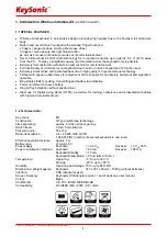 Preview for 11 page of KeySonic ACK-540 ALU+RF Wireless Intuition-XS Operation Manual