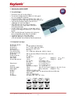 Preview for 15 page of KeySonic ACK-540 RF Operation Manual