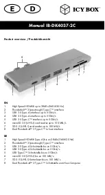 Preview for 7 page of KeySonic Icy Box IB-DK4037-2C Manual