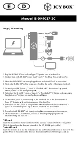 Preview for 10 page of KeySonic Icy Box IB-DK4037-2C Manual