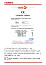 Preview for 1 page of KeySonic INTUITION-XL ACK-5600 ALU+ Operation Manual