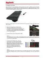 Preview for 5 page of KeySonic KSK-3200 RF Operation Manual