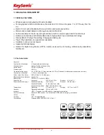 Preview for 11 page of KeySonic KSK-3200 RF Operation Manual