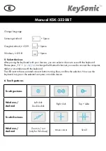 Preview for 10 page of KeySonic KSK-3220BT Manual