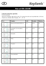 Preview for 16 page of KeySonic KSK-3220BT Manual