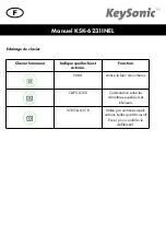 Preview for 11 page of KeySonic KSK-6231INEL Manual