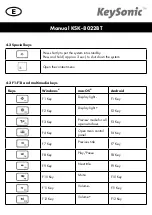 Preview for 15 page of KeySonic KSK-8022BT Manual