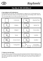 Preview for 7 page of KeySonic KSK-8022MacU Manual