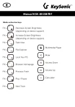 Preview for 10 page of KeySonic KSK-8023BTRF Manual