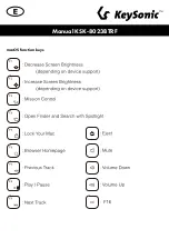 Preview for 11 page of KeySonic KSK-8023BTRF Manual