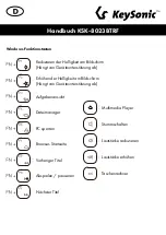 Preview for 17 page of KeySonic KSK-8023BTRF Manual