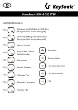 Preview for 18 page of KeySonic KSK-8023BTRF Manual