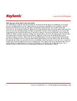 Preview for 7 page of KeySonic Redrapid KSM-1000 UTM Operation Manual