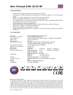 Preview for 7 page of KeySonic Super Mini KSK-3201 RF Operation Manual