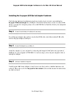 Preview for 7 page of Keyspan High Speed USB Serial Adapter USA-19HS User Manual