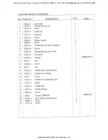 Предварительный просмотр 22 страницы Keystone Consew 733R-5 Operating Instructions, Parts List, Maintenance Procedures