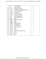 Предварительный просмотр 31 страницы Keystone Consew 733R-5 Operating Instructions, Parts List, Maintenance Procedures