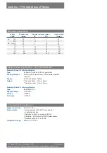 Предварительный просмотр 4 страницы Keystone Keystone F792 Specification Sheet