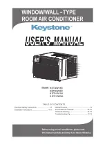 Keystone KSTAW18C User Manual preview