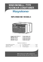 Keystone R-KSTAT08-1C Manual предпросмотр