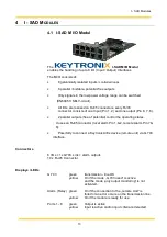 Предварительный просмотр 13 страницы KEYTRONIX I-SAD 19"-S Operating Instructions Manual