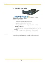 Preview for 18 page of KEYTRONIX I-SAD 19"-S Operating Instructions Manual