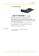 Preview for 23 page of KEYTRONIX I-SAD 19"-S Operating Instructions Manual